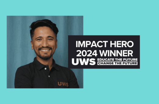 UWS NEPAL WINS IMPACT HERO 2024 AWARD